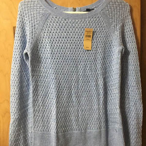 American Eagle Light Blue Sweater NWT